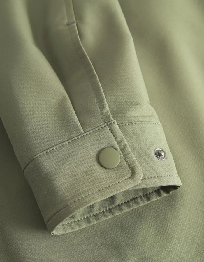 Men Les Deux JacketsCoats Sebastian Tech Jacket 8211 Lichen Green