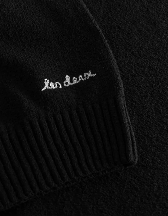 Men Les Deux Knitwear Brad Roundneck Knit 8211 BlackBlack