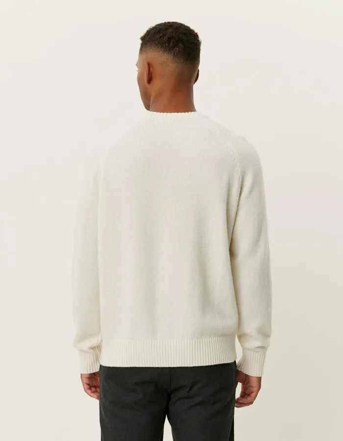 Men Les Deux Knitwear Felipe Knit 8211 IvoryLight Desert Sand