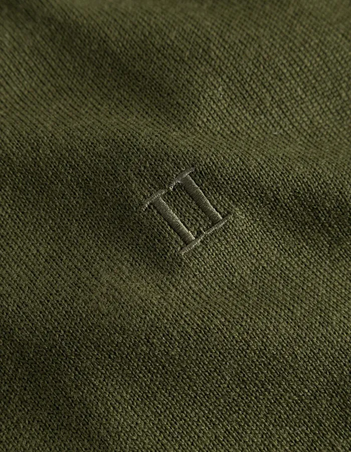 Men Les Deux Knitwear Greyson Merino Knit 8211 Chive Green