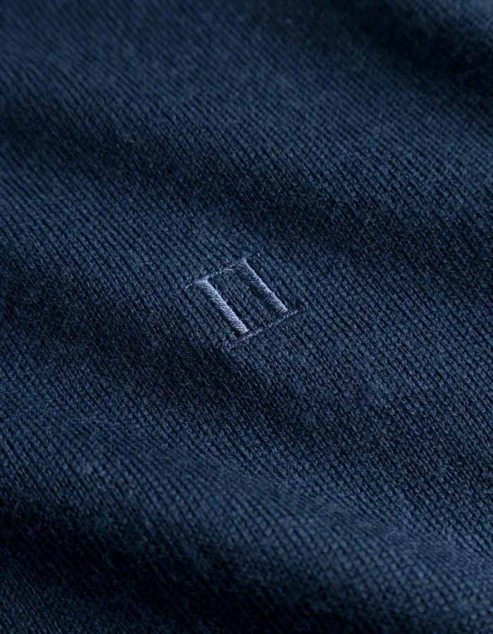Men Les Deux Knitwear Greyson Rollneck Merino Knit 8211 Dark Navy