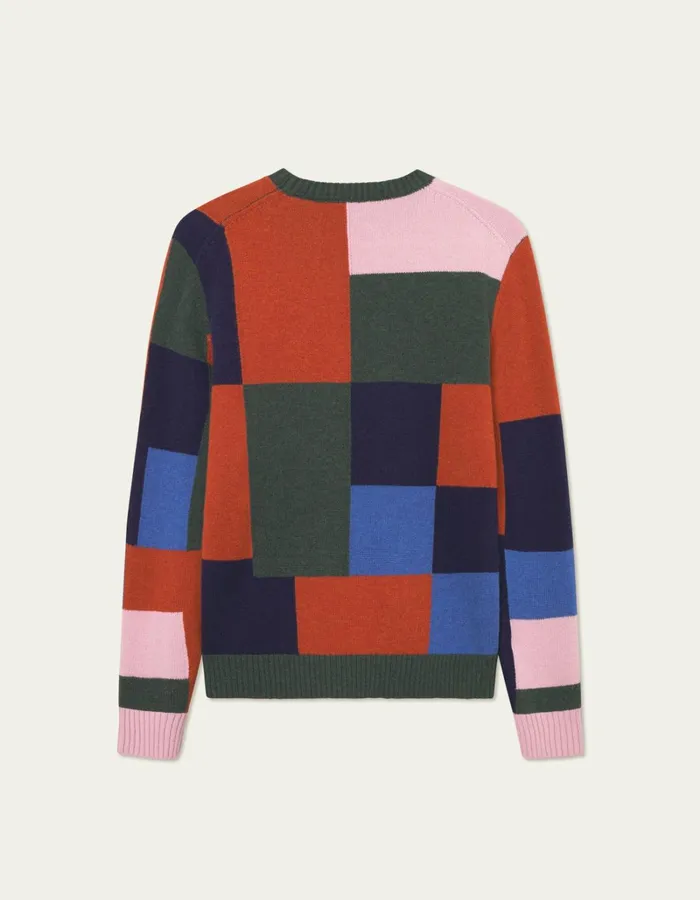 Men Les Deux Knitwear Yale Colorblock Knit 8211 Multicolor Men Les Deux Knitwear Yale Colorblock Knit 8211 Multicolor