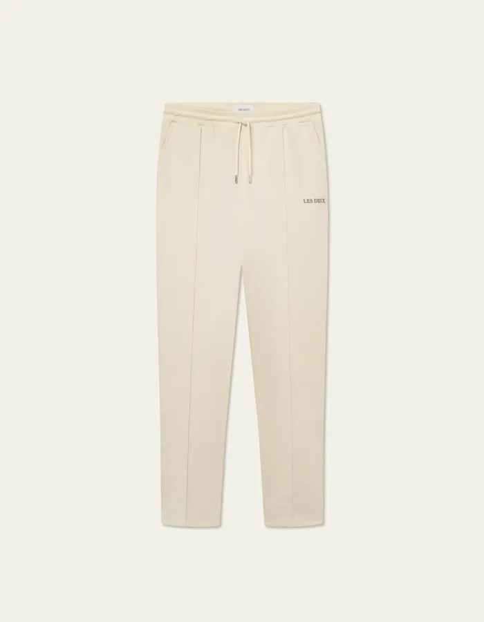 Men Les Deux Pants Ballier Track Pants 8211 Ivory