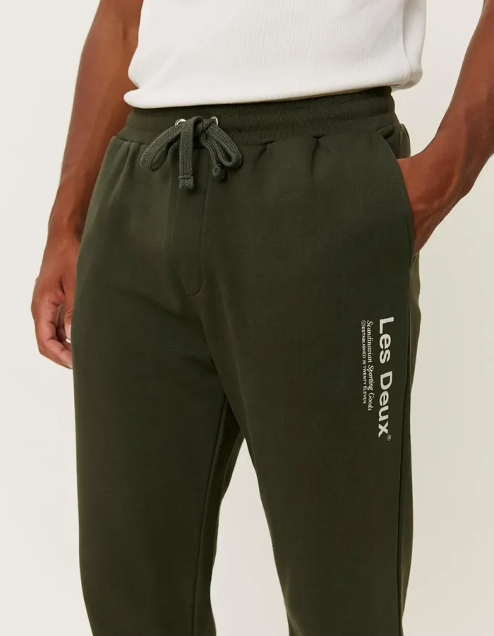 Men Les Deux Pants Brody Sweatpants 20 8211 RosinIvory