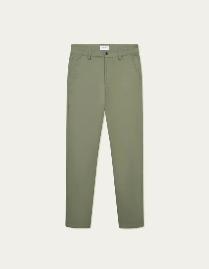 Men Les Deux Pants Como Cotton Chino 8211 Lichen Green