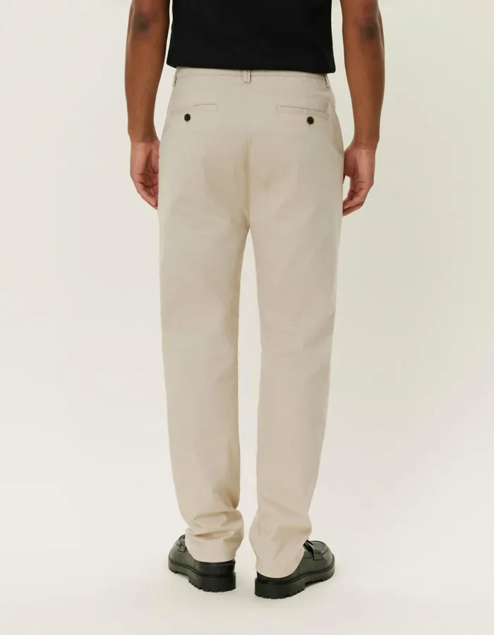 Men Les Deux Pants Como Cotton Chino 8211 Light Sand