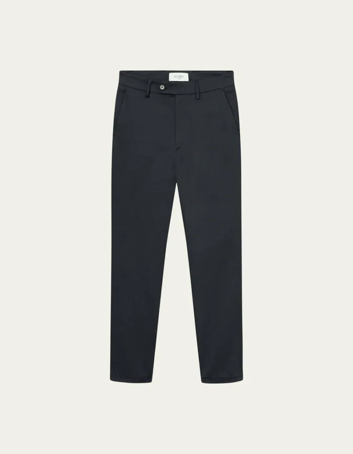 Men Les Deux Pants Como Cotton Suit Pants 8211 Dark Navy