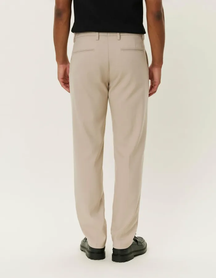 Men Les Deux Pants Como Reg Herringbone Suit Pants 8211 Dark SandLight Sand