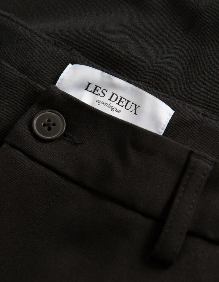 Men Les Deux Pants Como Reg Suit Pants 8211 BlackBlack
