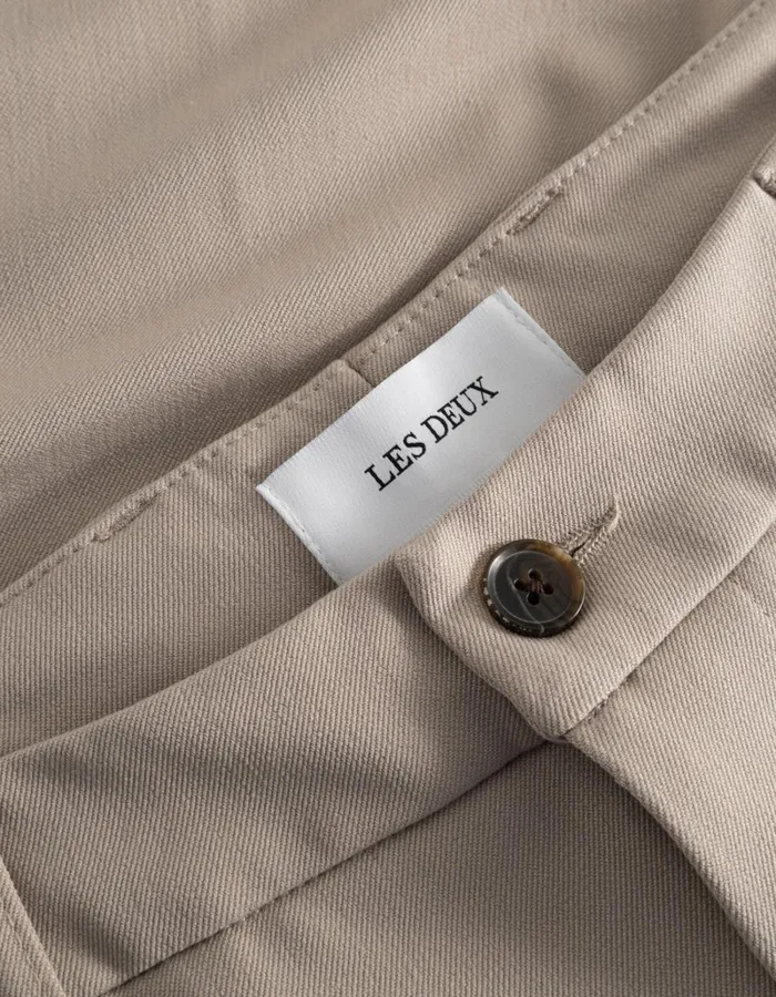 Men Les Deux Pants Como Reg Suit Pants 8211 Seasonal 8211 Light Desert Sand