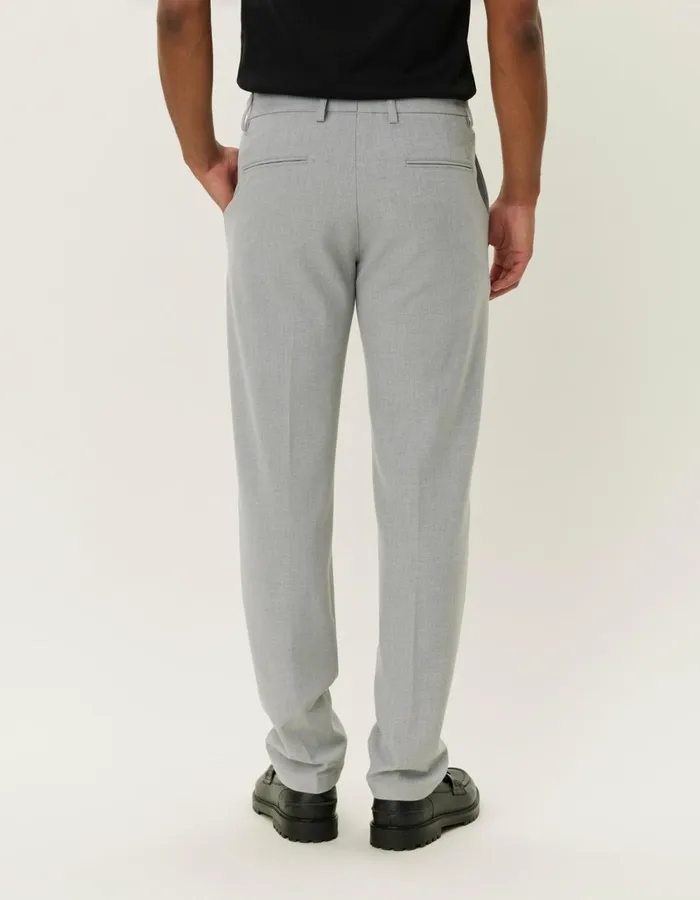 Men Les Deux Pants Como Reg Suit Pants 8211 Seasonal 8211 Light Grey Melange