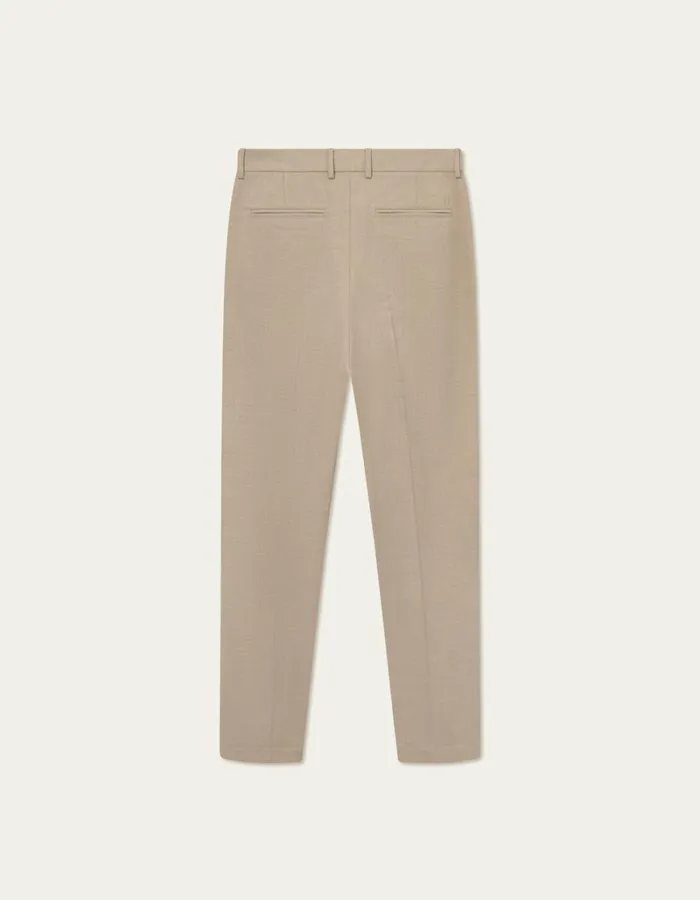 Men Les Deux Pants Como Reg Texture Suit Pants 8211 Dark Sand