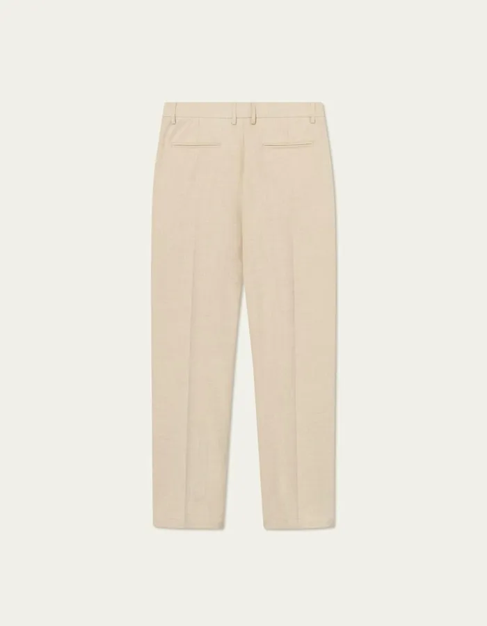 Men Les Deux Pants Como Reg Twill Pants 8211 Light Desert Sand Melange Men Les Deux Pants Como Reg Twill Pants 8211 Light Desert Sand Melange