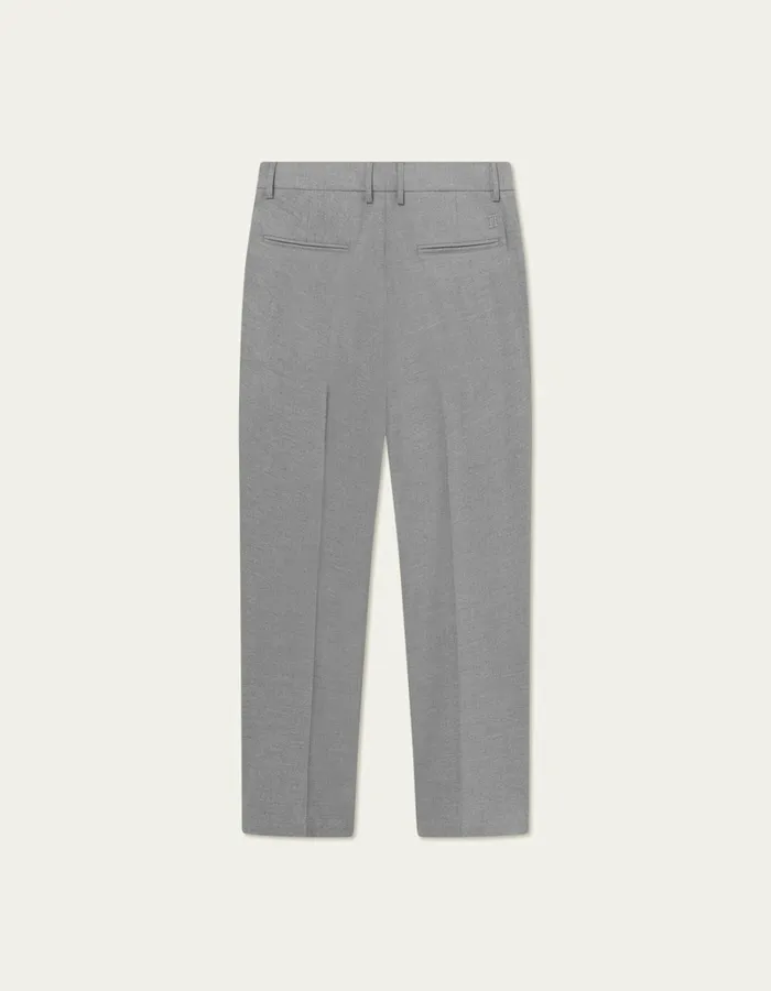 Men Les Deux Pants Como Reg Twill Pants 8211 Light Grey Melange Men Les Deux Pants Como Reg Twill Pants 8211 Light Grey Melange