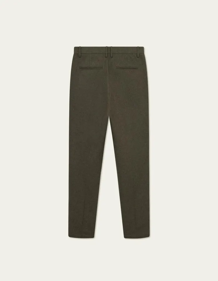 Men Les Deux Pants Como Reg Wool Suit Pants 8211 Bungee Cord Melange