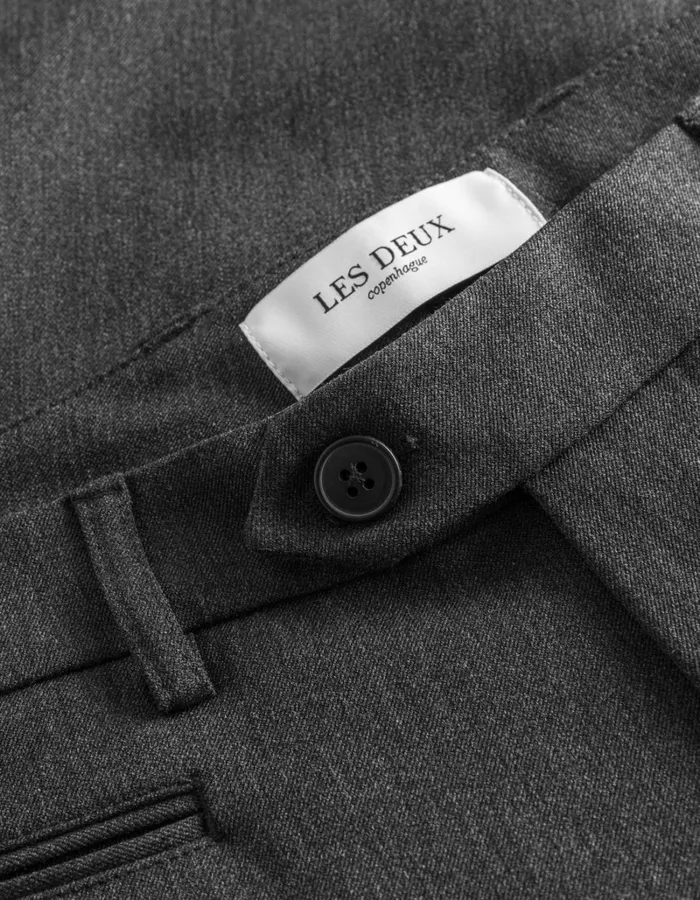 Men Les Deux Pants Como Suit Pants 8211 Anthrazit