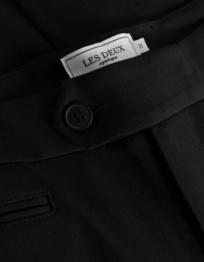 Men Les Deux Pants Como Suit Pants 8211 Black