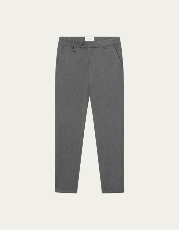 Men Les Deux Pants Como Suit Pants 8211 Grey Melange