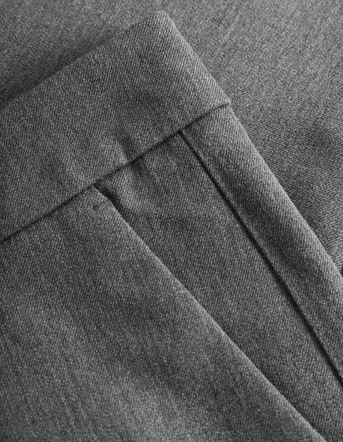 Men Les Deux Pants Como Suit Pants 8211 Grey Melange
