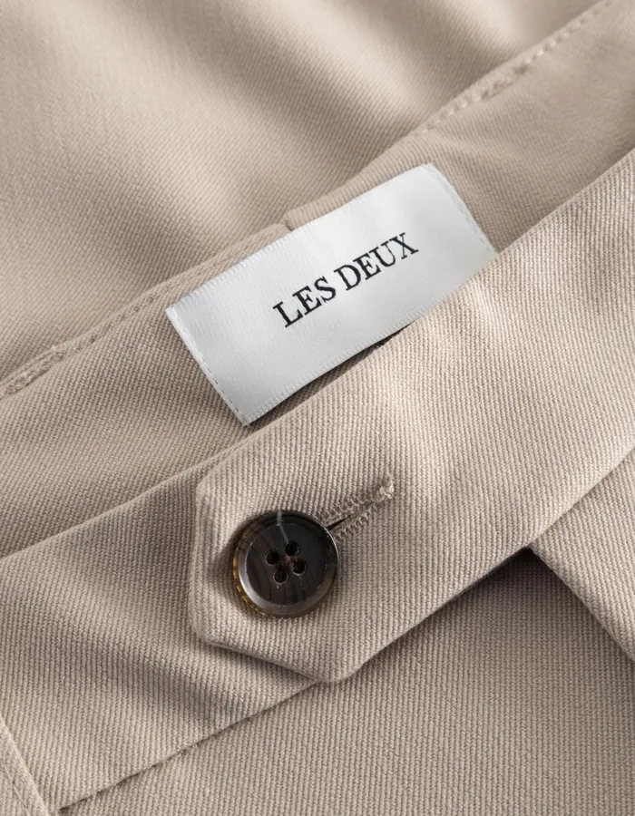 Men Les Deux Pants Como Suit Pants 8211 Seasonal 8211 Light Desert Sand