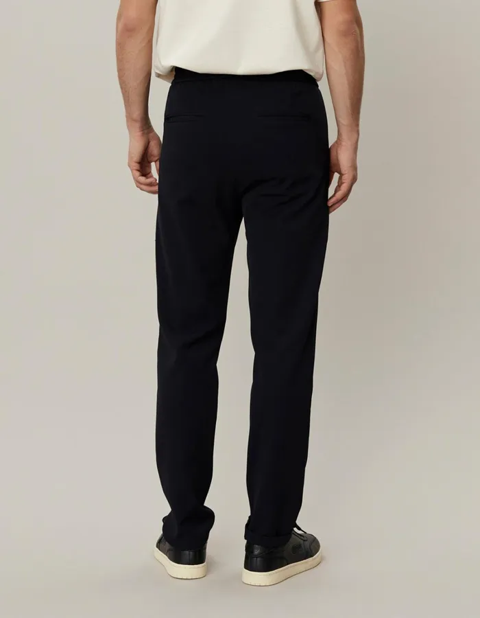 Men Les Deux Pants Como Tapered Drawstring Pants 8211 Navy