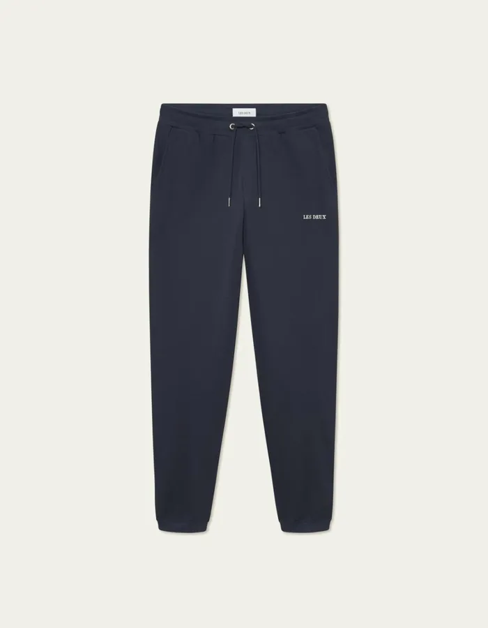 Men Les Deux Pants Dexter Sweatpants 8211 Dark Navy