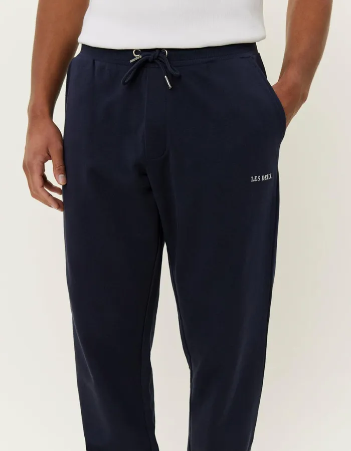 Men Les Deux Pants Dexter Sweatpants 8211 Dark Navy