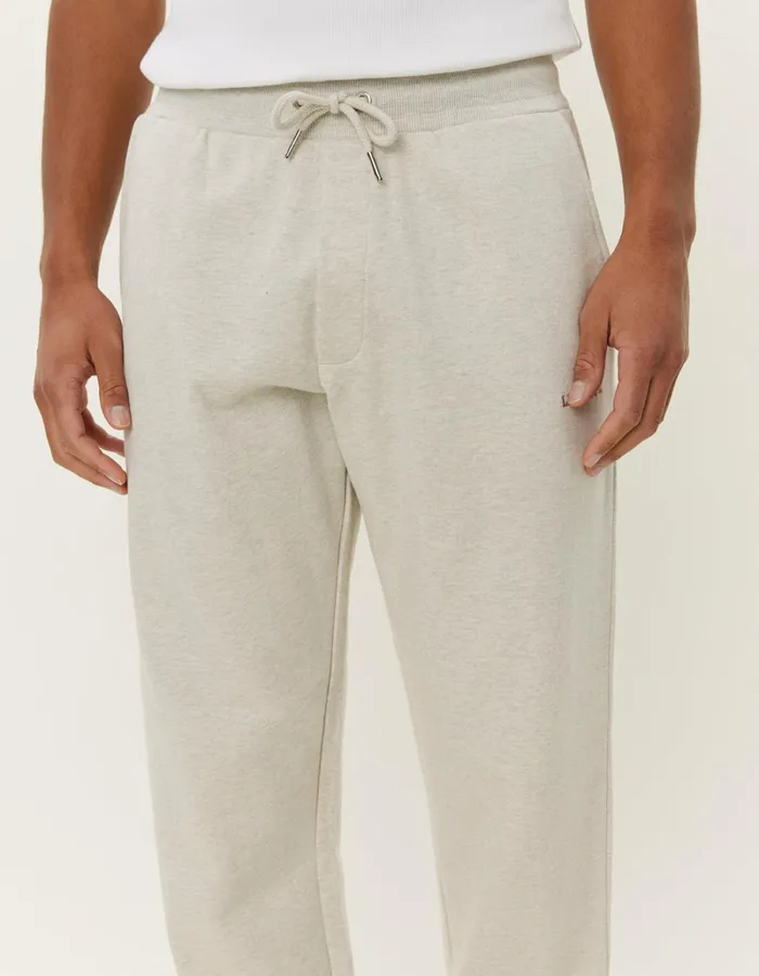 Men Les Deux Pants Dexter Sweatpants 8211 Ivory Melange