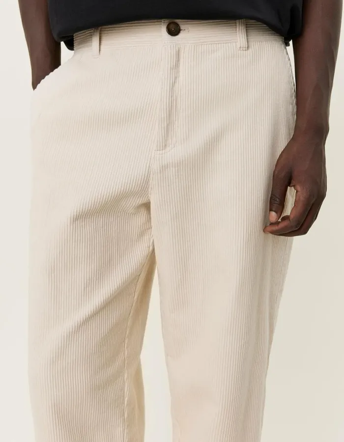 Men Les Deux Pants Kody Heavy Corduroy Pants 8211 Ivory