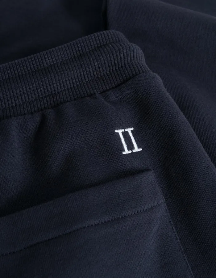 Men Les Deux Pants Lens Sweatpants 8211 Dark NavyWhite