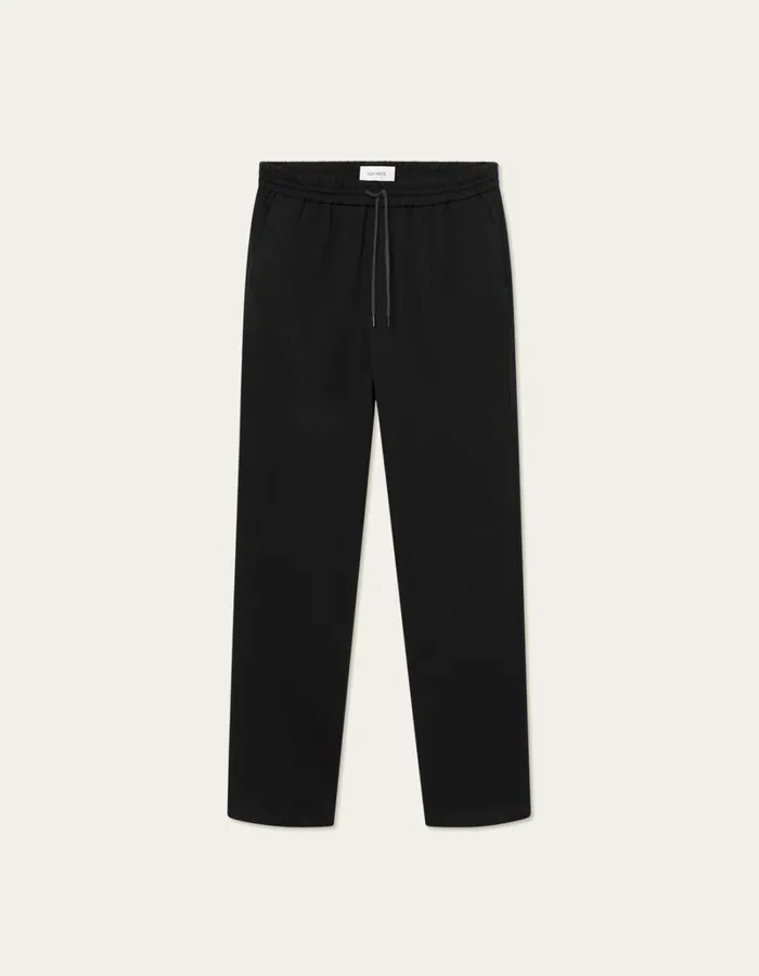 Men Les Deux Pants Patrick Drawstring Pants 8211 Black