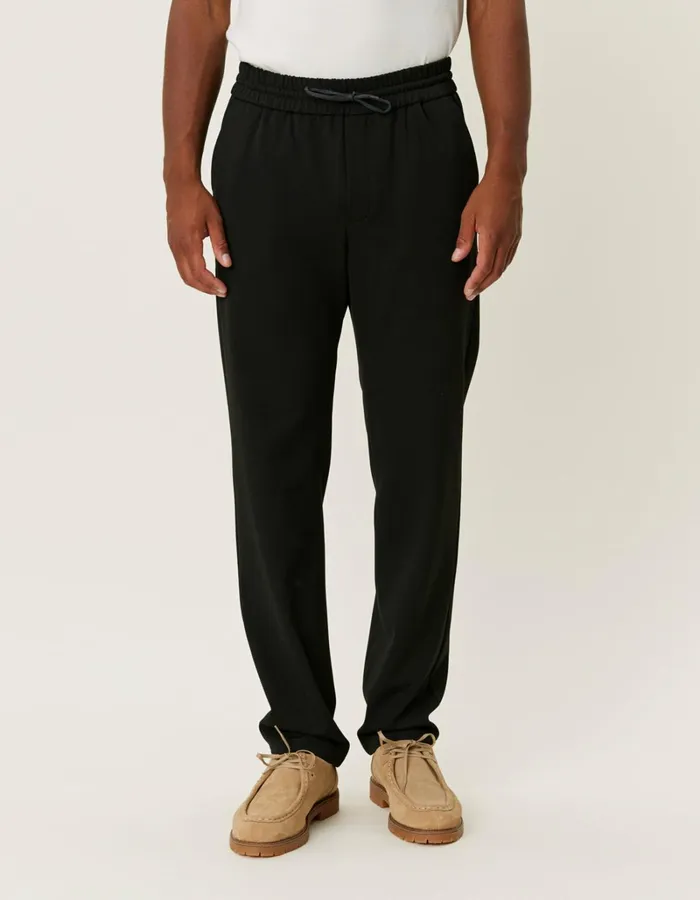 Men Les Deux Pants Patrick Drawstring Pants 8211 Black