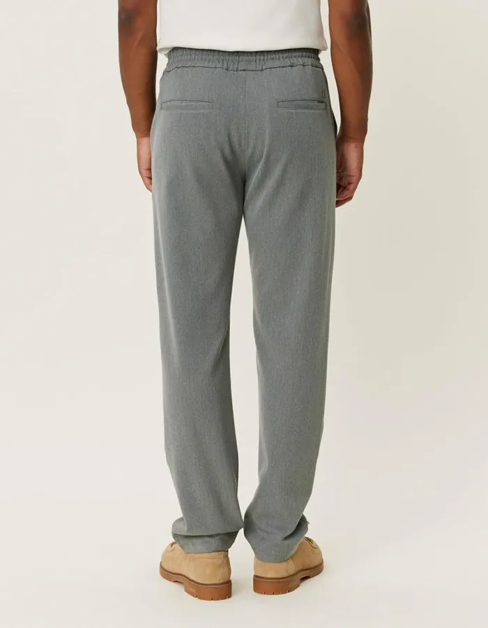 Men Les Deux Pants Patrick Drawstring Pants 8211 Grey Melange