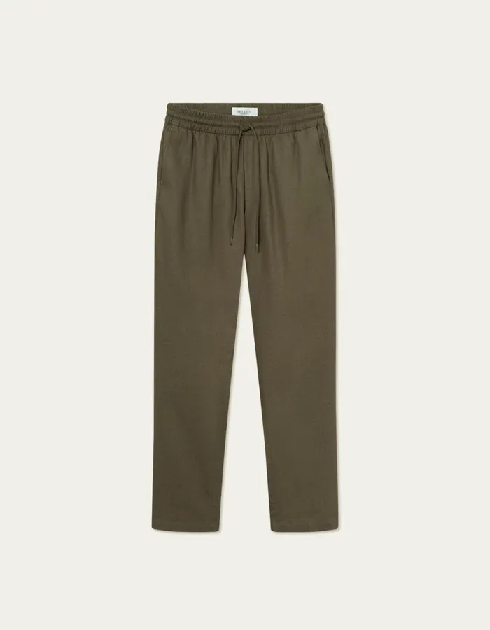 Men Les Deux Pants Patrick Linen Pants 8211 Bungee Cord