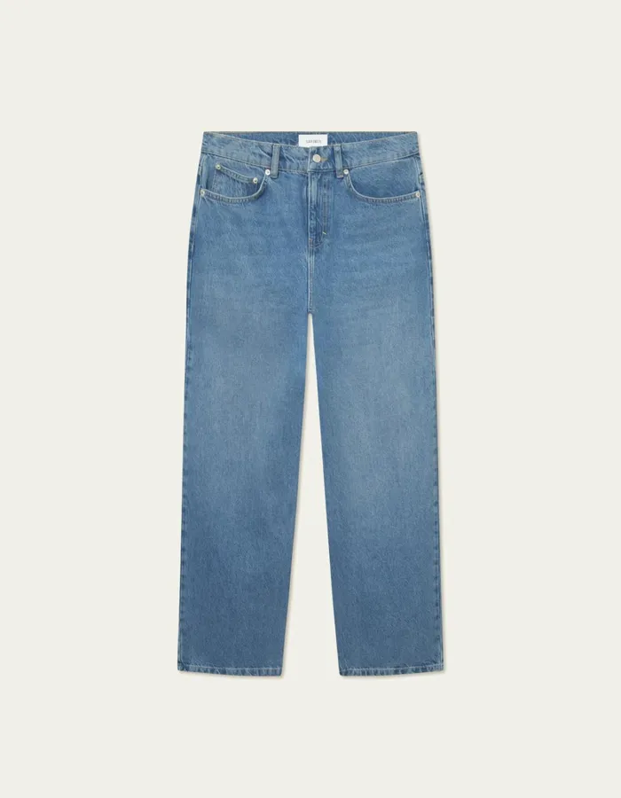 Men Les Deux Pants Roi Denim Pants 8211 Light Denim Blue