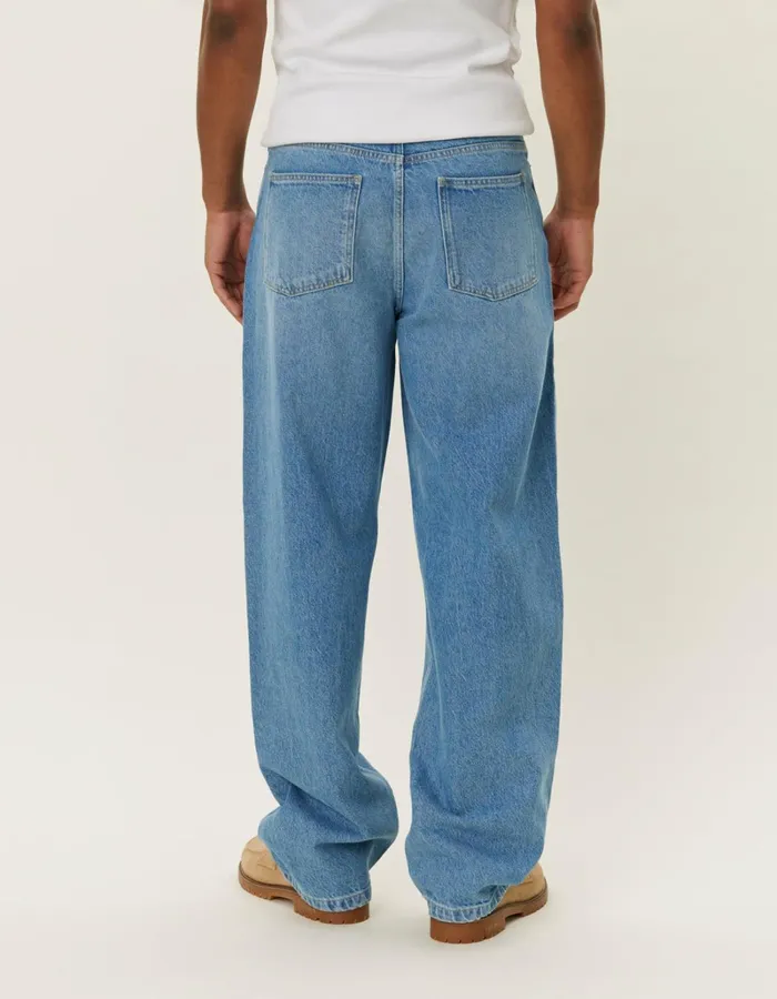 Men Les Deux Pants Roi Denim Pants 8211 Light Denim Blue