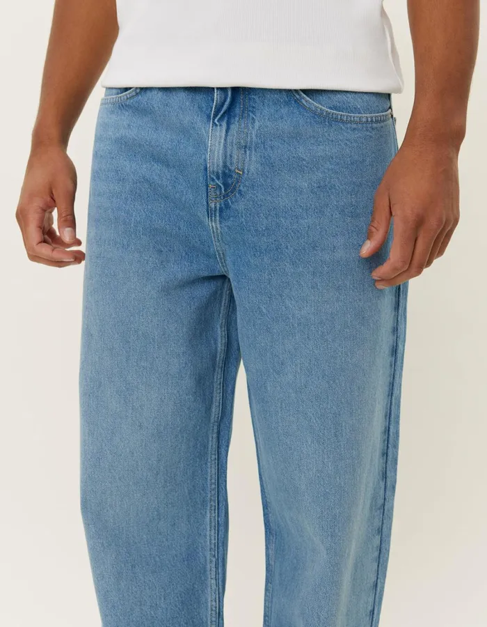 Men Les Deux Pants Roi Denim Pants 8211 Light Denim Blue