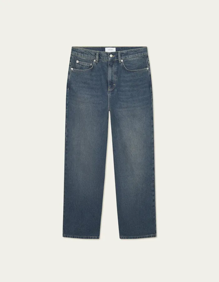 Men Les Deux Pants Roi Denim Pants 8211 Medium Blue Wash