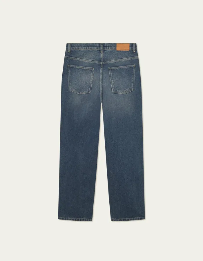 Men Les Deux Pants Roi Denim Pants 8211 Medium Blue Wash