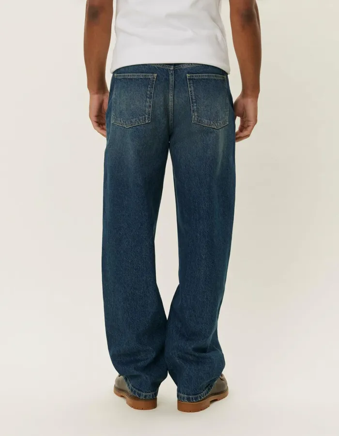 Men Les Deux Pants Roi Denim Pants 8211 Medium Blue Wash