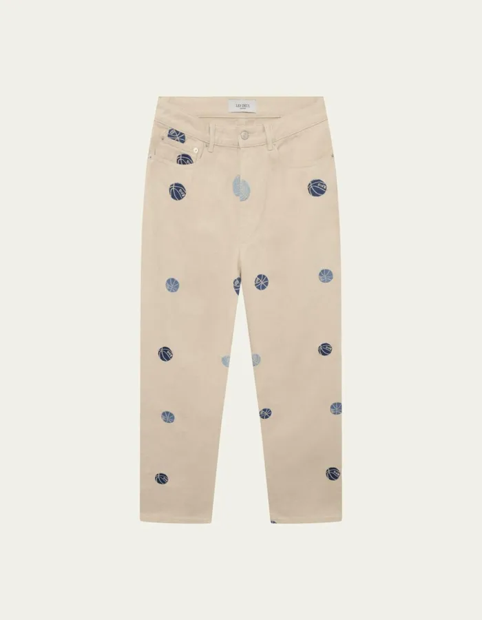 Men Les Deux Pants Ryder AOE Pants 8211 Ivory