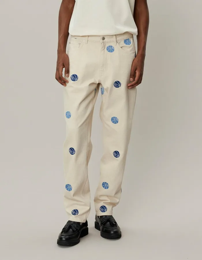 Men Les Deux Pants Ryder AOE Pants 8211 Ivory