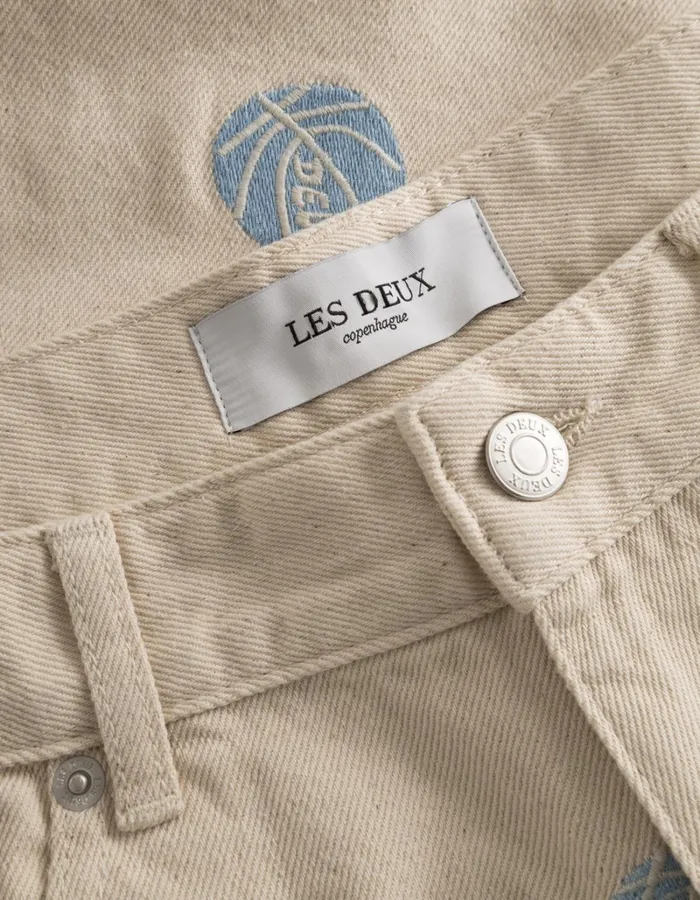 Men Les Deux Pants Ryder AOE Pants 8211 Ivory