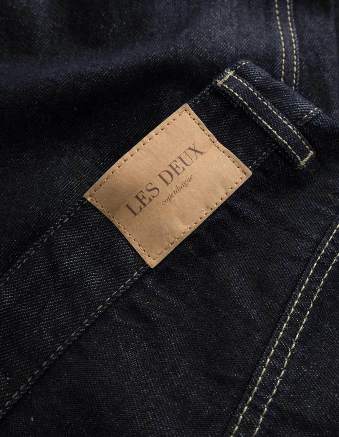 Men Les Deux Pants Ryder AOE Pants 8211 Raw Denim