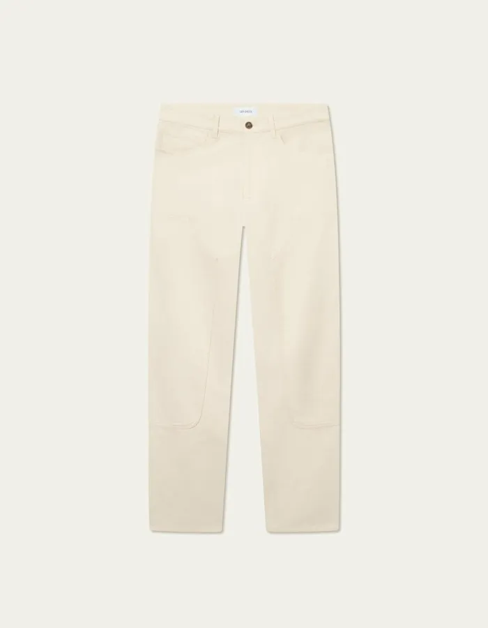 Men Les Deux Pants Ryder Carpenter Pants 8211 Ivory