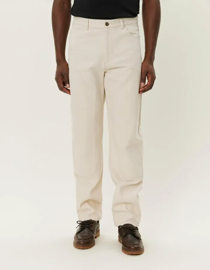 Men Les Deux Pants Ryder Carpenter Pants 8211 Ivory