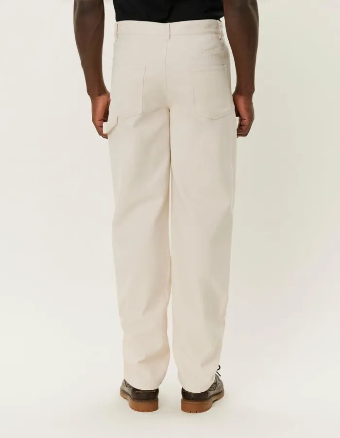 Men Les Deux Pants Ryder Carpenter Pants 8211 Ivory