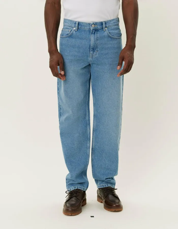 Men Les Deux Pants Ryder Jeans 8211 Light Denim Blue