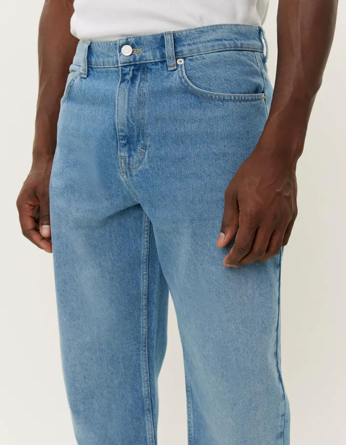 Men Les Deux Pants Ryder Jeans 8211 Light Denim Blue
