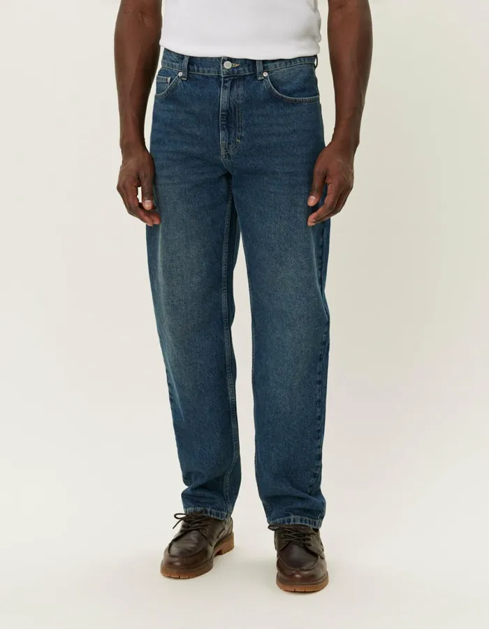 Men Les Deux Pants Ryder Jeans 8211 Medium Blue Wash